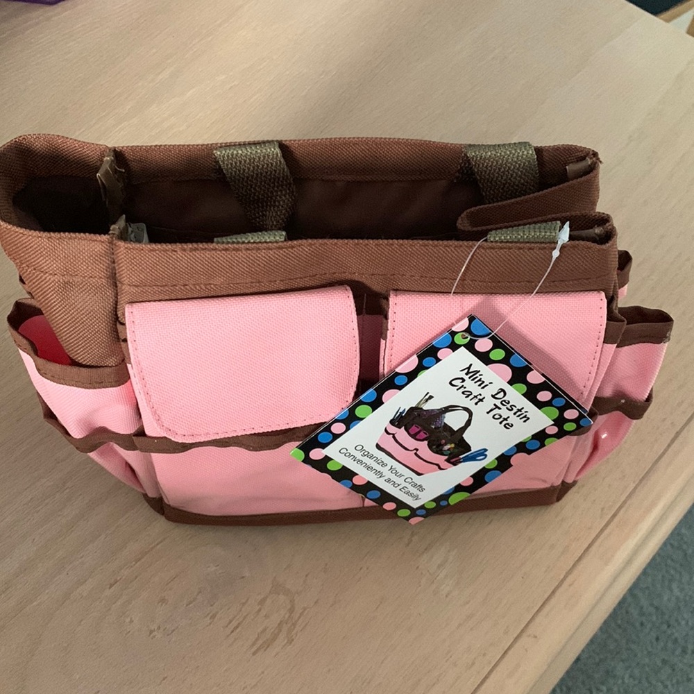 Mini destin craft tote nwt